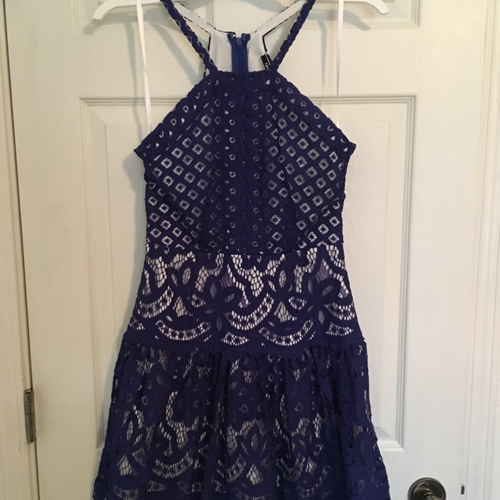 Semi formal royal blue dress